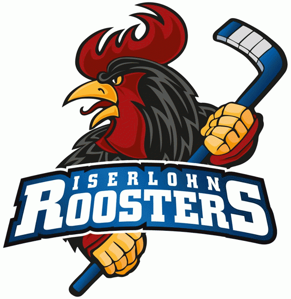 iserlohn roosters 2011-pres primary logo iron on transfers for T-shirts